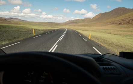 Conduciendo en carretera