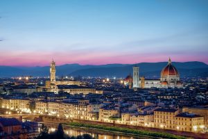 Panorámica de Florencia, Italia