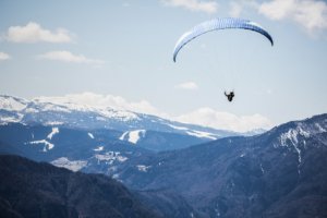 Deportes extremos parapente