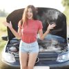 Carro recalentado