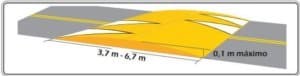 reductores de velocidad vial - resaltos circulares
